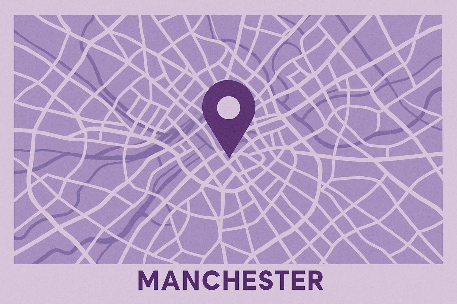 Manchester office location map